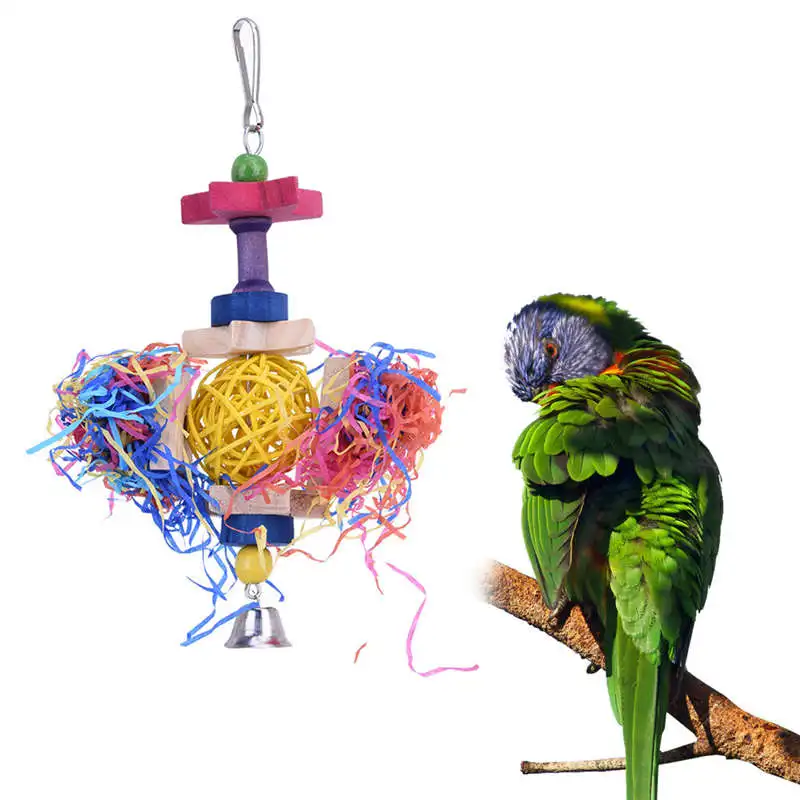 Кормушка Звезда игрушка попугай клетка клетки измельчитель Cockatiel Conure Африканский