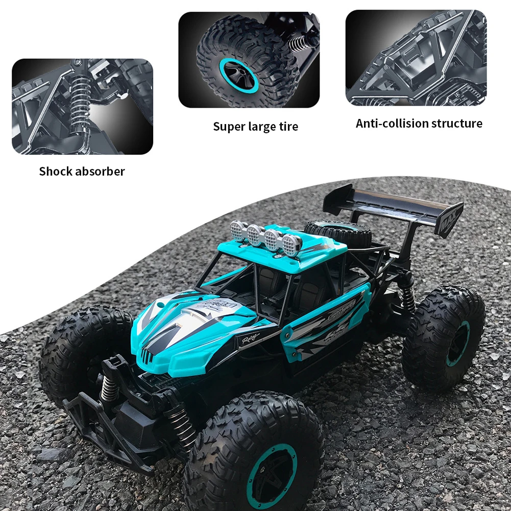 ПВХ гоночный гусеничный анти-столкновения RC автомобиль USB перезаряжаемая игрушка на открытом воздухе противоскользящая 2,4 г дети 2WD подарок