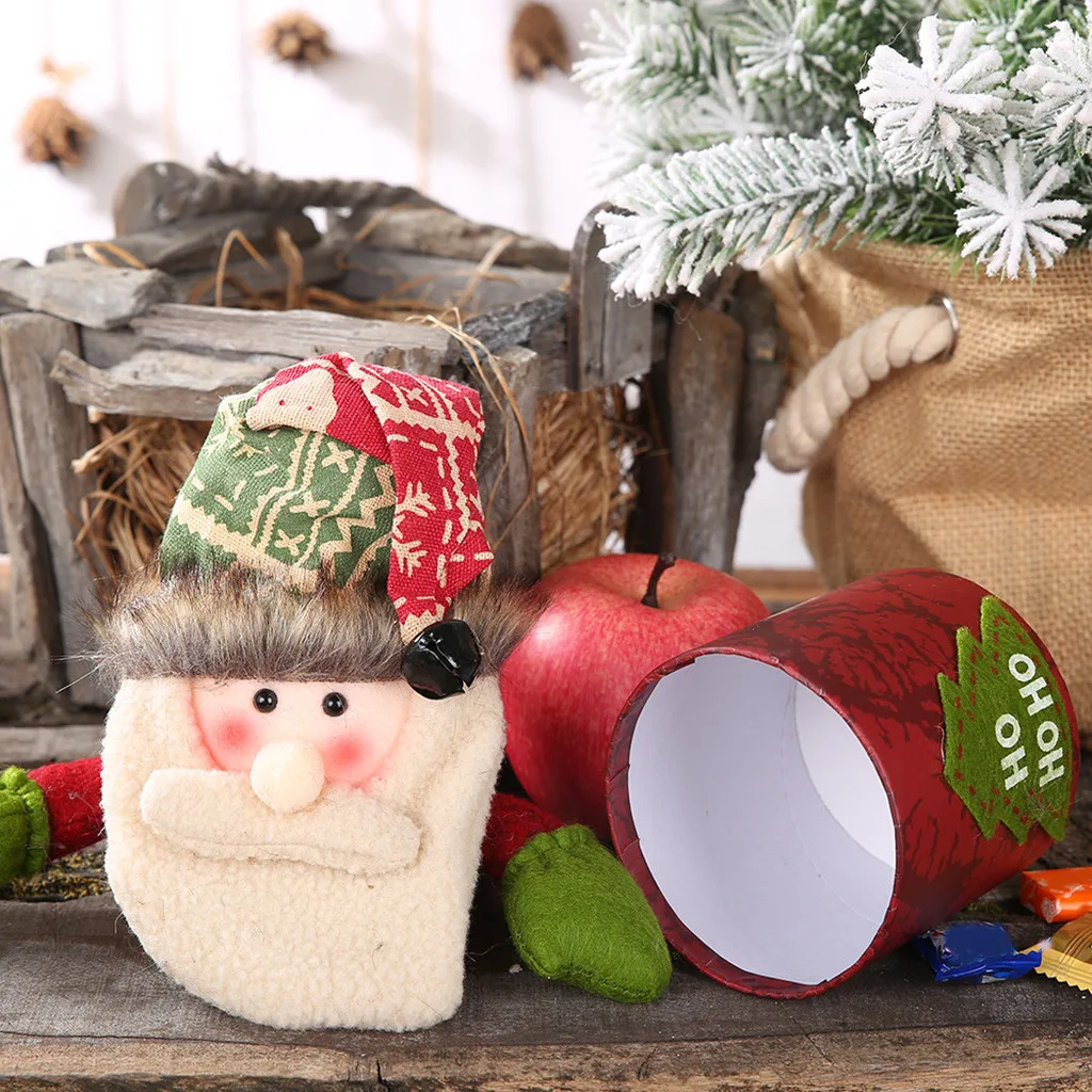 Christmas Decorations For Home Candy Box Parties Home Decoration Supplies Holiday Seasonal Christmas noel adornos de navidad