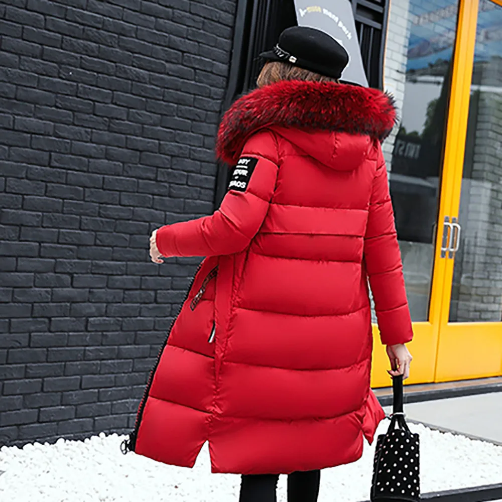 Manteau femme hiver зимнее пальто женское однотонное повседневное плотное зимнее тонкое пуховое пальто куртка зима Дамская