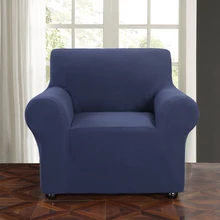 Бытовой эластичный чехол для кресла набор высокого качества мягкий полиэстер спандекс один местный чехол для кресла коричневый декор гостиной