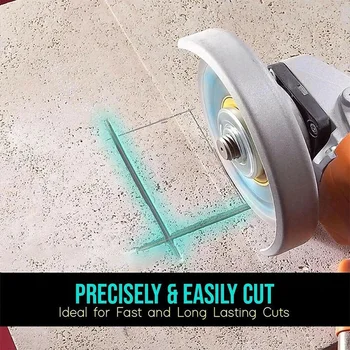 

Smooth Tile Cutting Disc Supper Thin for Cutting Porcelain Tile Ceramic Angle Grinder LAD-sale