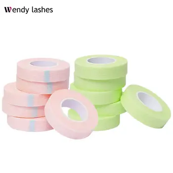 

Eyelash Extension Green Tape Sticker Isolation With Holes Breathable Sensitive Resistant Non-woven Patches Eye Pads Makeup Tool
