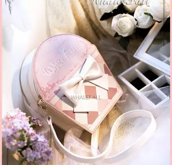 

Lolita Sweet Lovely Strawberry Ice Cream Theme Shoulder Bag Harajuku Japanese Soft Girl Daily Fashion kawaii Messenger Bags