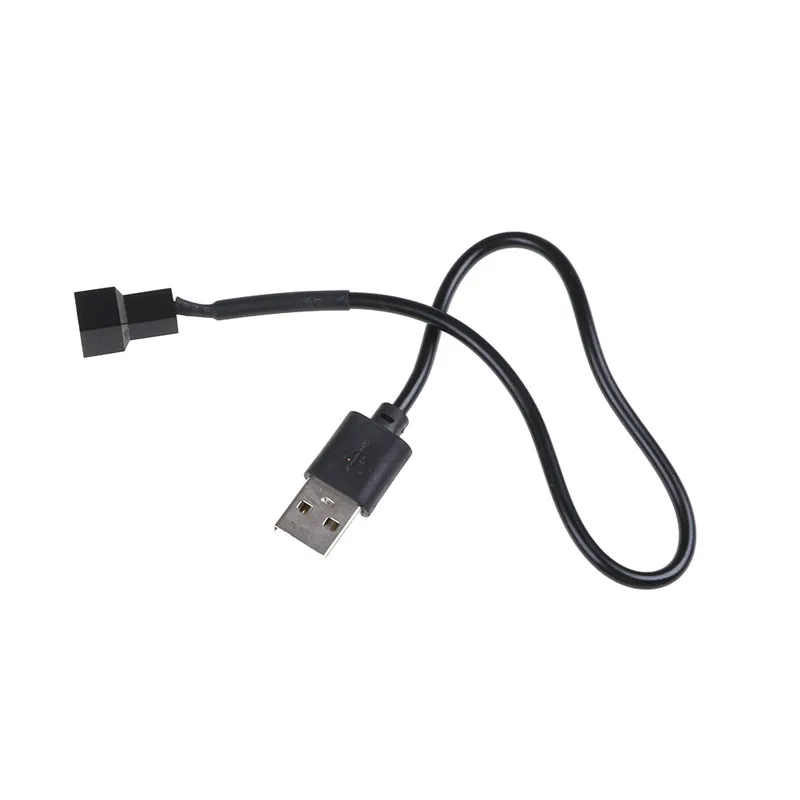 3 контактный или 4 кабель переходник с вентилятором на USB 3/4 контактов питания для