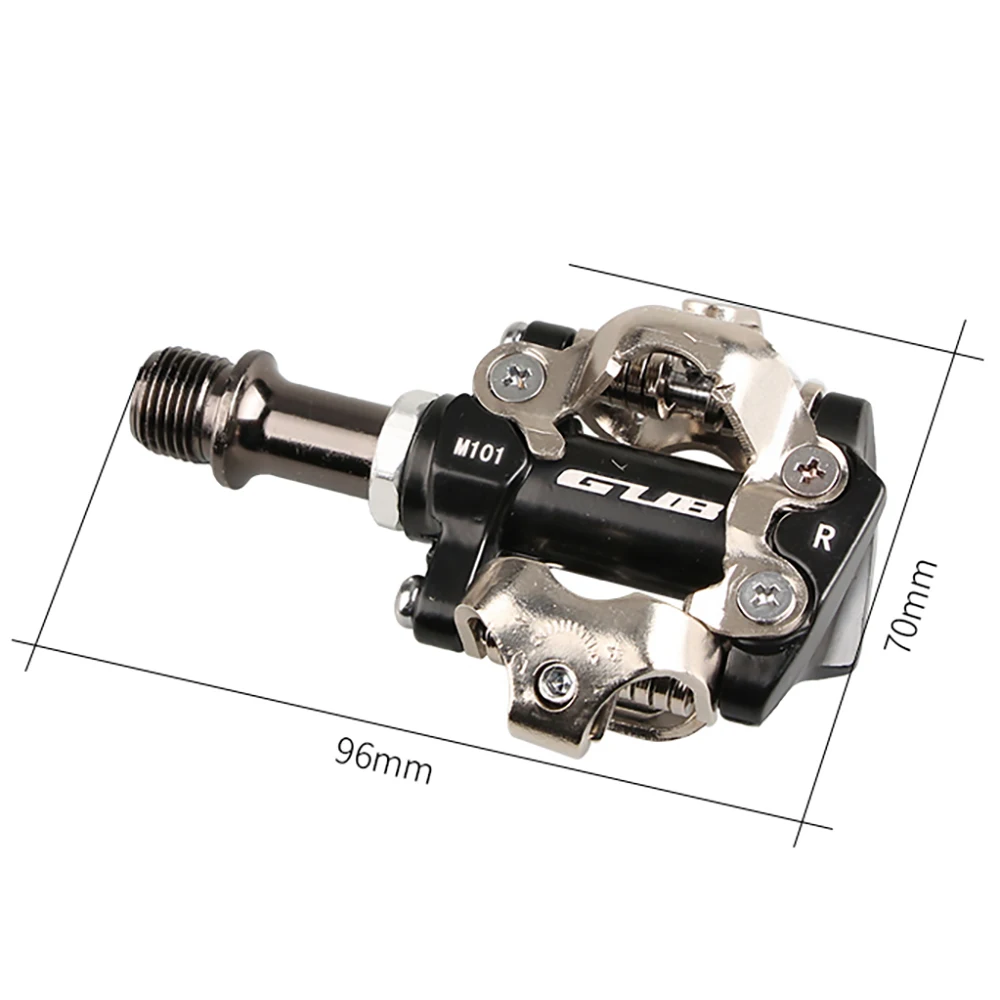 GUB PD M101 M520 di Auto Bloccaggio A Sgancio Rapido SPD mtb pedali della bici Della Bicicletta Della Montagna Padals Con Originale PD22 Tacchetti