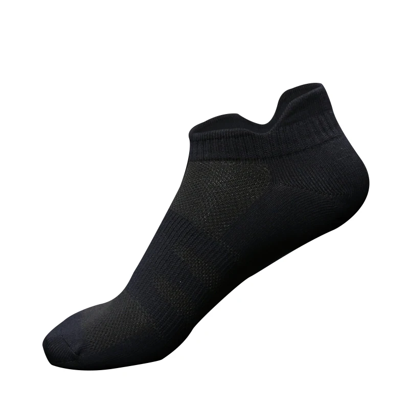 Профессиональный открытый марафон кроссовки аксессуары для женщин мужчин быстросохнущие носки - Цвет: Man black