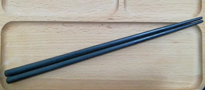 Big Cherry 24cm 10 pairs) wooden Japanese sushi chopsticks wood environmentally friendly home kitchen hotel reusable black chopsticks - Цвет: Big Cherry 24cm