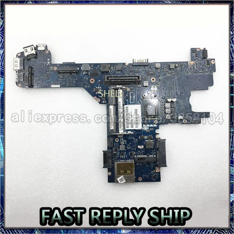 SHELI для Dell E6320 материнская плата I7-2640M LA-6611P 0YN6MH YN6MH CN-0YN6MH | Компьютеры и офис