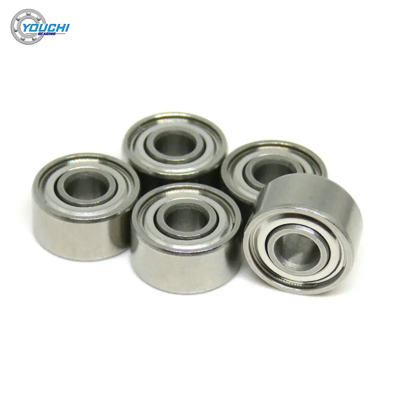 Rolamentos Diminutos Híbridos de S693 zz 3*8*4 mm do Rolamento Cerâmico de 10 Peças S693zz 3x8x4 para rc S693c Aço Inoxidável