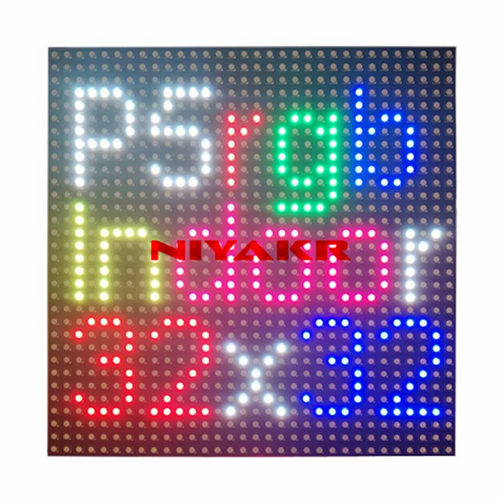 Pannello Led P5 Con Display A Led Rgb 5Mm A Matrice Di Punti 32X32