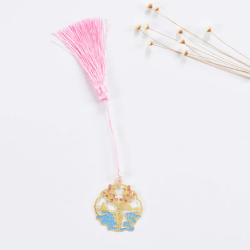1 шт. креативная металлическая Закладка с лосем, Детские сувениры в китайском стиле, свадебные подарки для гостей, подарки подружки невесты