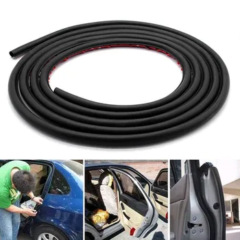 

1 X Car Door Rubber Seal Strip Sticker Weatherstrip Rubber Seals Sound Insulation Sealing Automobiles Interior Accessories #YL1