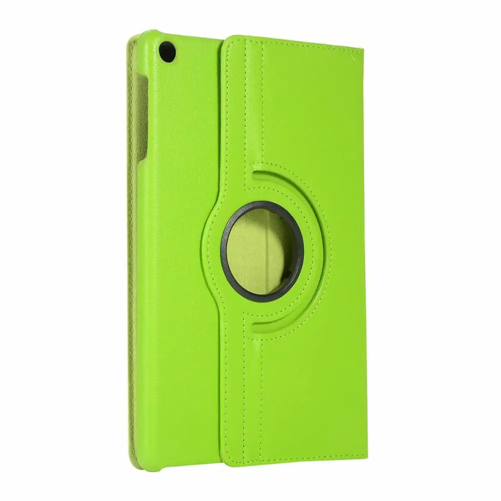 Green Вращающийся на 360 градусов для samsung Galaxy Tab A 10," SM-T510 T515 чехол из искусственной кожи противоударный чехол-подставка для samsung Galaxy 510 T515 чехол - Цвет: Green