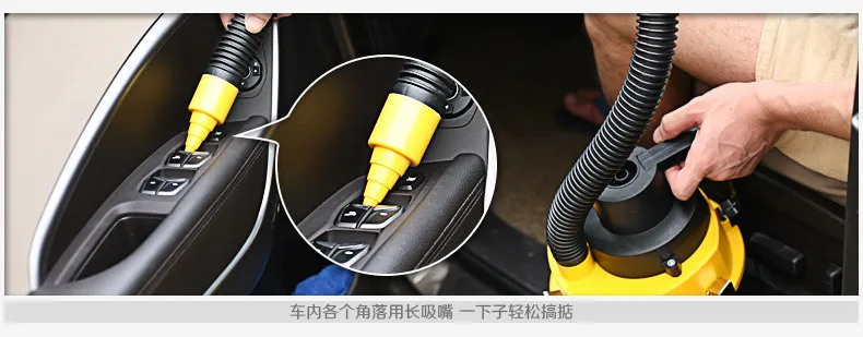 Car Cleaner New Style Car for Vacuum Cleaner Cylinder Hand-Held High-Power Wet And Dry Dual Purpose
