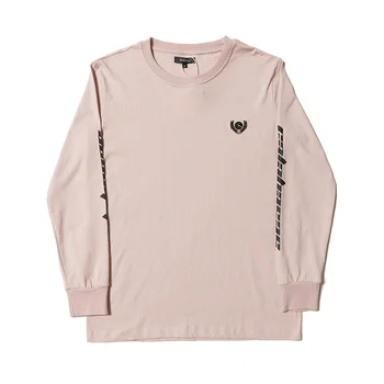 

Kanye West Calabasas Season 5 Logo Emboridery Women Men Long Sleeve T shirt Hiphop Streetwear Men Cotton T shirt Oversized