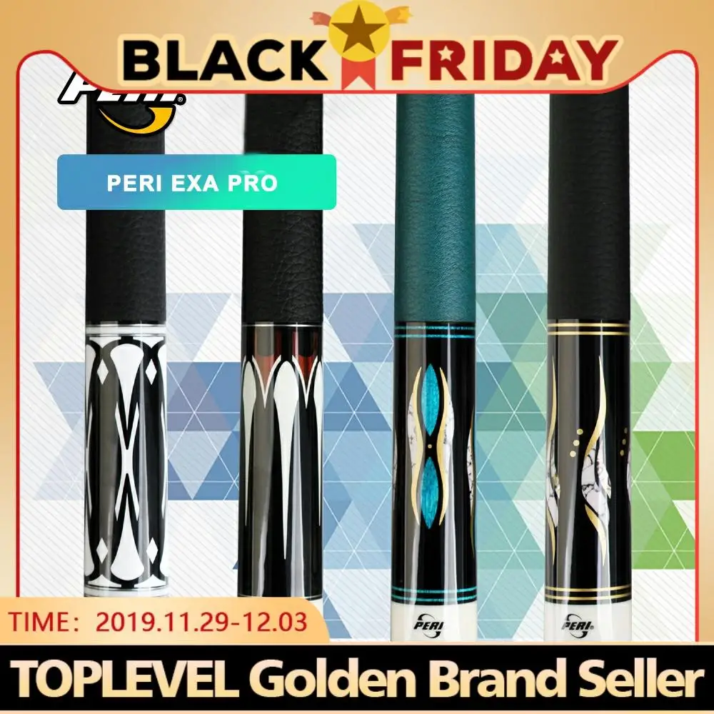 

PERI Official Store EXA Professional Pool Cue 1/2 Pool Cues Stick Kit 12.75mm Tip Stick Billiard Cue Stick Billiard Athletes Use