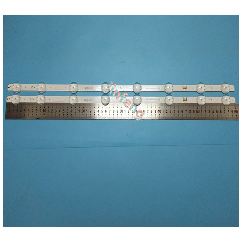 2 Pcs X 32 Inch Retroilluminazione A Led Strisce Per Lg Tv Ssc-32Lj61-Hd-S 8Led 170224 600 Millimetri 8-Leds