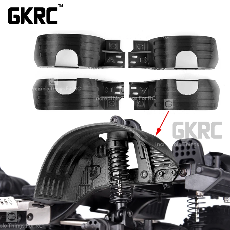 

Lightweight Model Car Mudguard Fender Car Exterior Protect Decoration For Jimny Mst Cfx Rc Car Accessories 3d Print Edition