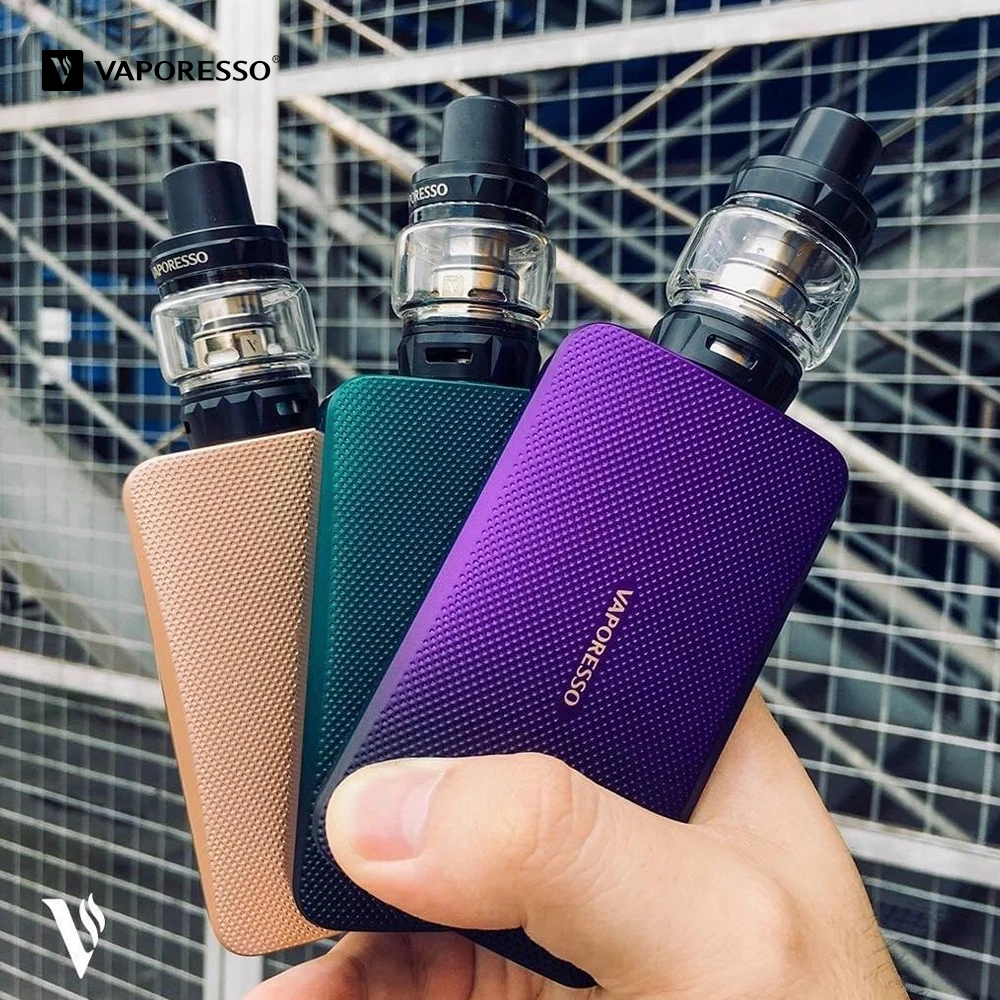 Оригинальный Vaporesso Роскошные S комплект No18650 электронная сигарета с 220 Вт коробка