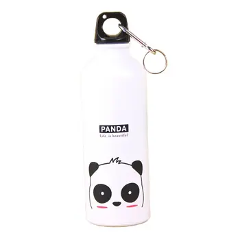 

Lovely Animals Outdoor Portable Sports Bottle Aluminum Alloy Kids Water Bottle Cartoon Animal Pattern Kettle
