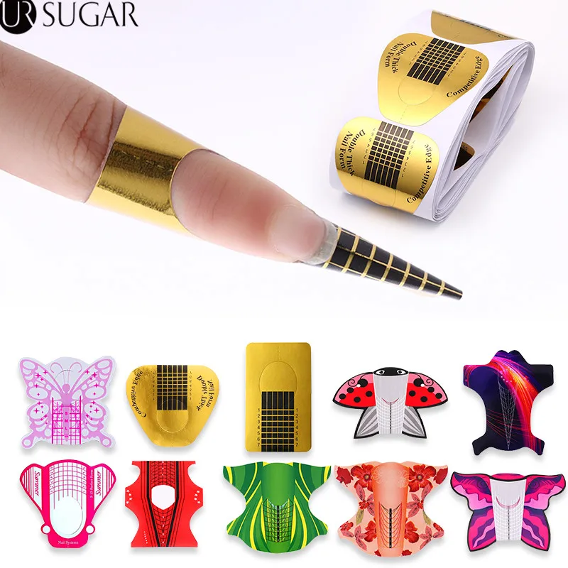 100 шт. инструменты для дизайна ногтей Удлинительный УФ гель наращивания