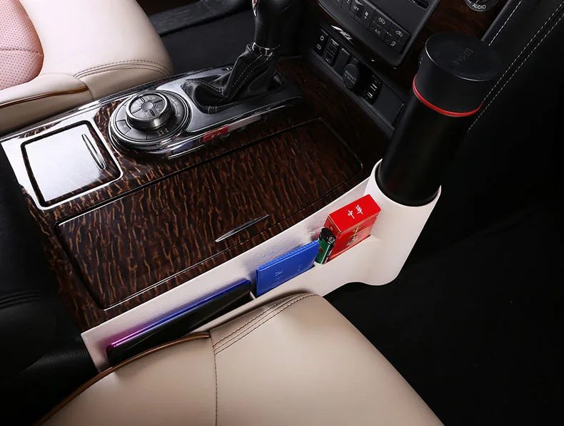Для NISSAN Patrol y62 модифицированный специальный слот для сидения штепсельный Отсек Ящик для хранения центральный ящик для хранения украшения автомобильные аксессуары