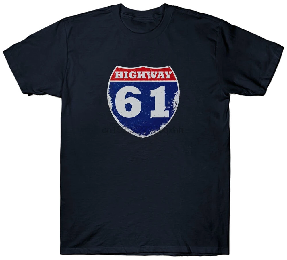 Футболка BOB DYLAN HIGHWAY 61 винтажный Ретро подарок на день рождения 1960 1970|Футболки| |