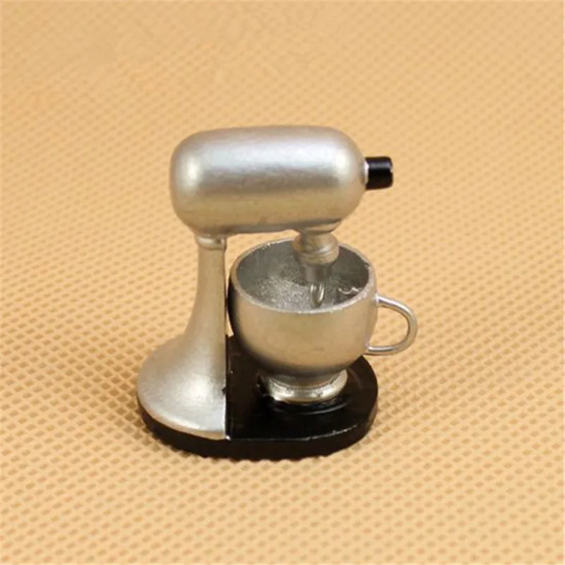 

Dolls House Miniature Cooking Machine Kitchen Modern Blender Model For 1:12 Dollhouse Miniature Accessories