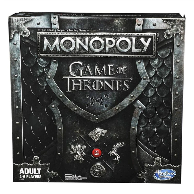 Hasbro Genuine Game of Thrones Periphery Monopoly Board Game Toy Card Game Kid Toy Gift 1