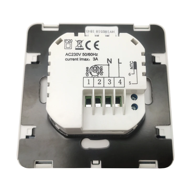 Wi-Fi APP control HY02B05 90-240V 16A 3A термостат для комнатного управления температурой для электрической или водной системы отопления