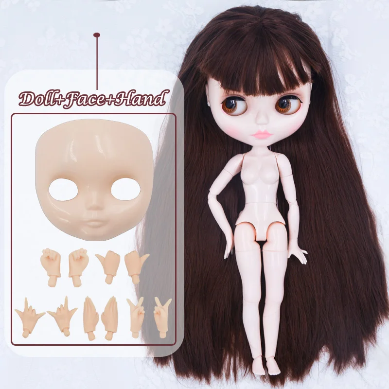 Neo Blyth кукла на заказ, NBL блестящее лицо, 1/6 OB24 BJD, шарнирная кукла на заказ, куклы Blyth для девочки, подарок для коллекции FHYM - Цвет: FHYM05