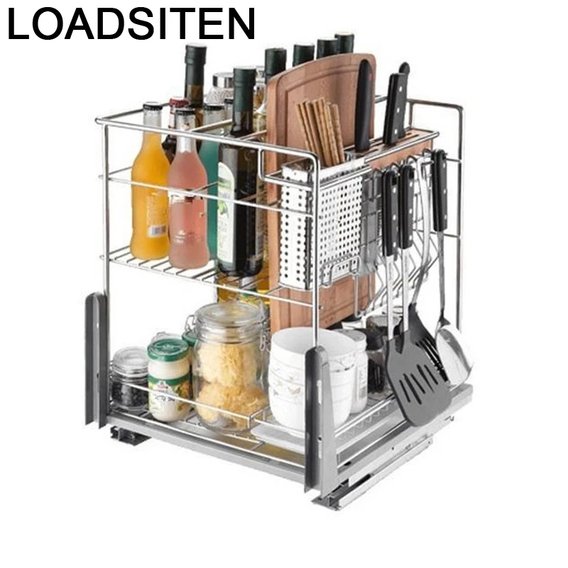 Cucina Pantries Kuchnia и контейнер для хранения Corredera органайзер кладовки из нержавеющей