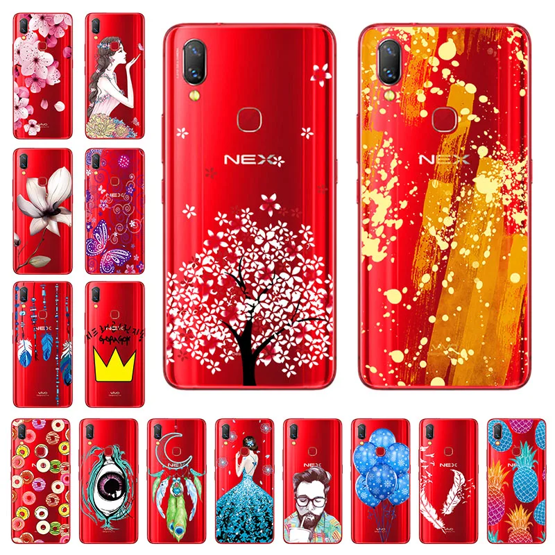 

For Vivo Y83 Case Silicone Phone Case For Vivo NEX S Cover For Fundas Vivo NEX Case Vivo NEX A Bumper Skin TPU Soft Cute Clear