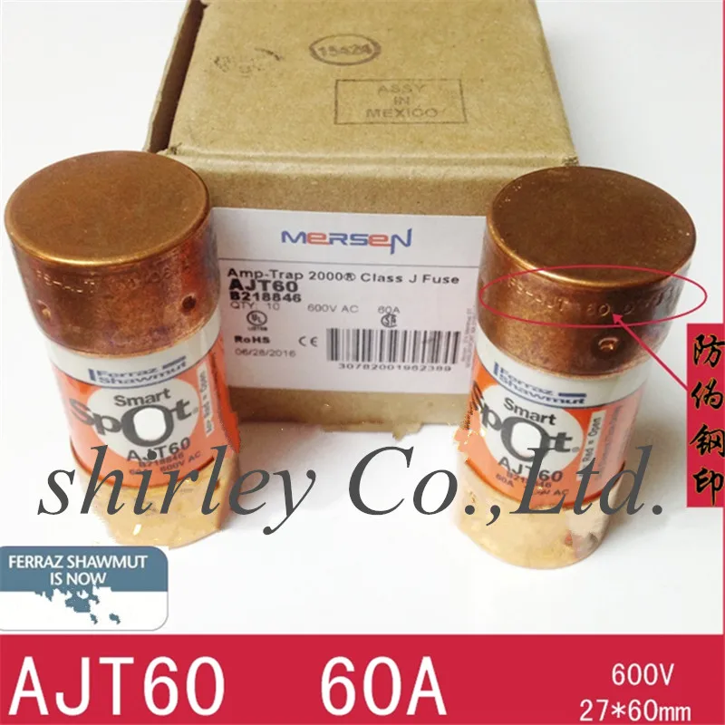 Новые оригинальные импортные 27*60 мм предохранители AJT20/AJT15/AJT25/AJT30/AJT35/AJT40/AJT50/AJT60 60A 600 в 21*57 мм