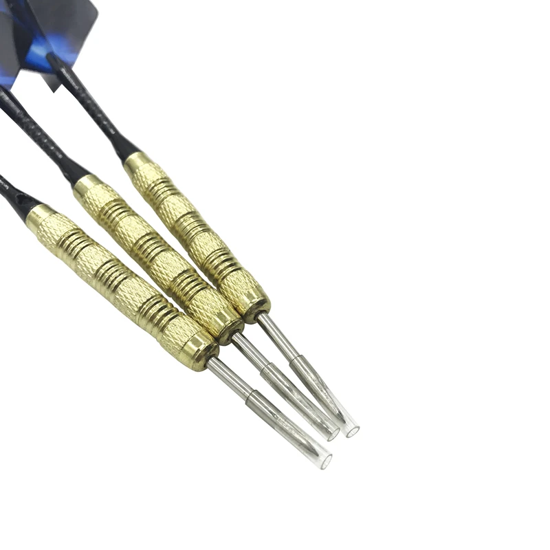 Neue 3Pcs Stahl Tip Darts 15g Indoor Sport Unterhaltung Dart Nickel Überzogene Kupfer Dart Körper Aluminium Legierung Welle flug Dardos