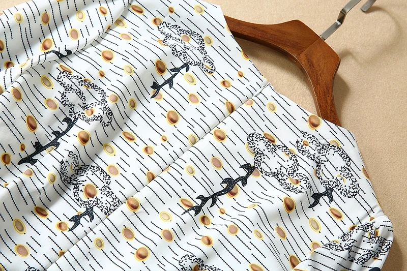 Красный RoosaRosee дизайнер Для женщин роскошный блестящий бисер Винтаж принт 3/4 рукав мини платье шикарные осенние вечерние платье vestidos Femme