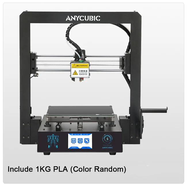 Mega S Anycubic ANYCUBIC Mega-S 3d принтер обновленный экструдер TFT сенсорный экран огромный объем сборки PLA нити дешевые настольные impresora 3d принтер - Цвет: Mega S Anycubic