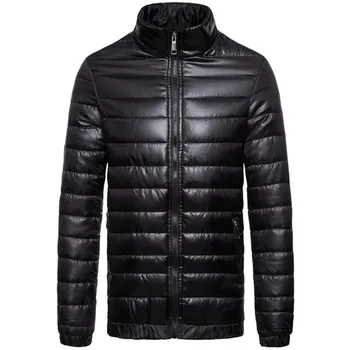 

The new autumn/winter 2019 men's lightweight men's stand collar casual fashion long-sleeved coat