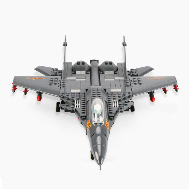 Wange Военная серия F15/J20/US V-22 OSPREY самолет 1:44 модель строительные блоки классические игрушечные самолеты для детей - Цвет: J15