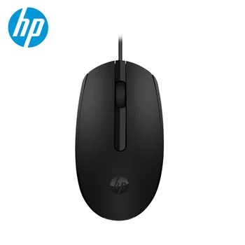 

HP M10 Wired Optical USB Portable Ergonomic Design Computer Mouse Business Office Matte Texture Mini Mouse for Computer Laptop