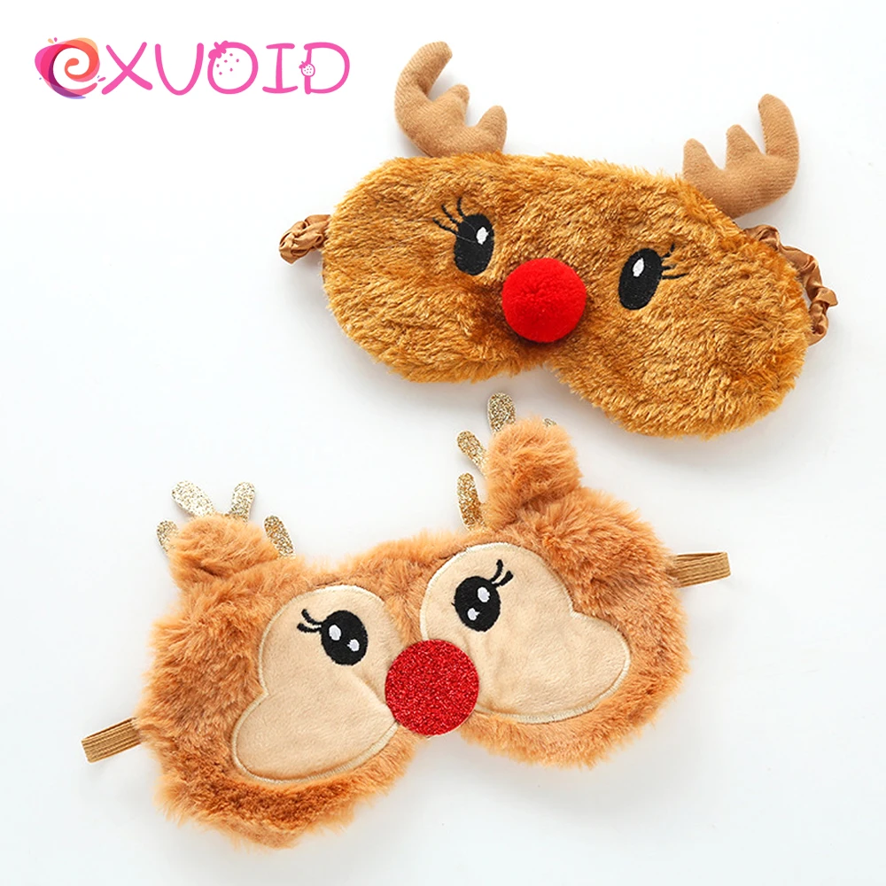 EXVOID эротические игрушки мультяшный олень повязка на глаза маска для сна глаз