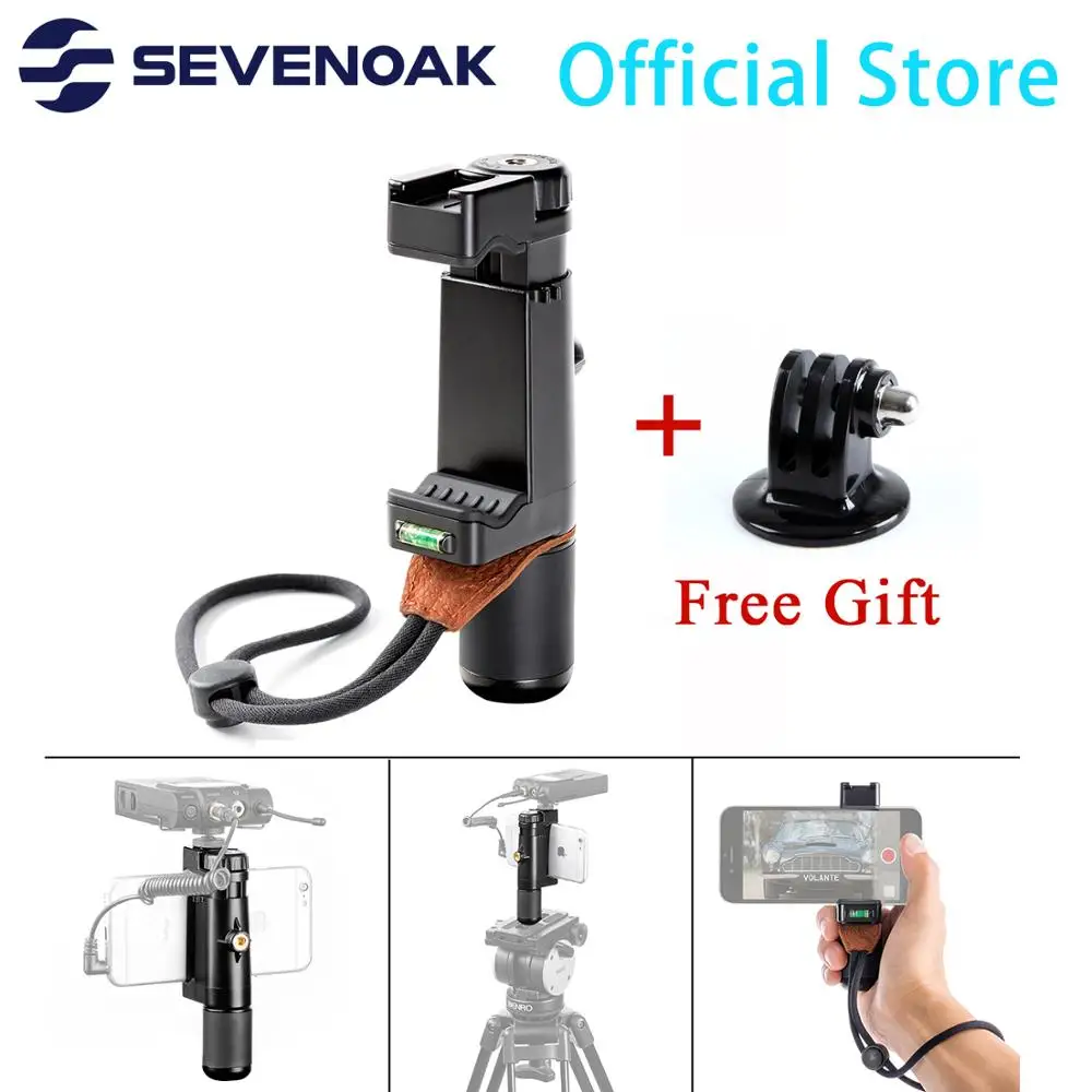 Sevenoak ручной держатель для селфи киносъемки и интервью микрофон светодиодные