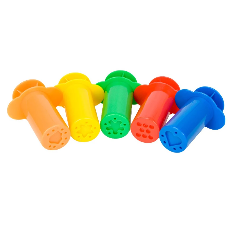 41 Pcs Creative 3D Plastic DIY Mold Modeling Kit Color Play Clay Model Sculpture Tool for Children Learning Education Toy 3