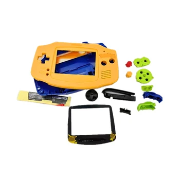 

Replacemnet Full Housing Shell Case For Nintendo GameBoy Advance GBA Game Console Yellow Blue Cover DIY Repair Parts Kits