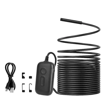 

Endoscope Camera 5.5mm IP67 Waterproof 1080P Inspection Borescope Camera for Android PC Notebook 6 LED Zoom Endoscope