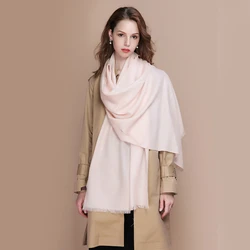 Twill Weave Wool Scarf with Tassels Winter Woolen Shawl Large Vintage Lady Autumn Winter Warm Comfortable Wrap Womens Fashion