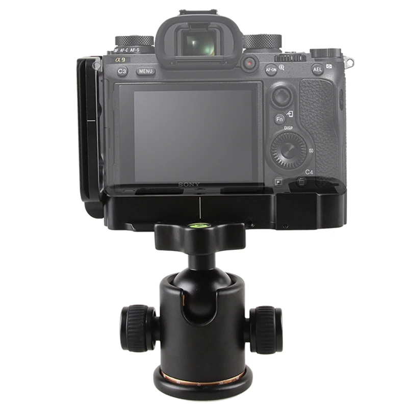 A9 БЫСТРОРАЗЪЕМНАЯ l-пластина/кронштейн держатель рукоятка для sony A9 A7Miii A7Riii A7R3 A7M3 Rrs Benro Sirui совместимость и стрейч