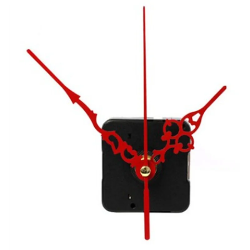 1Set Silent Clock Colorful Hands Quartz Wall Clock Mechanism Movement Repair Replacement Parts Clockwork Clock Parts 