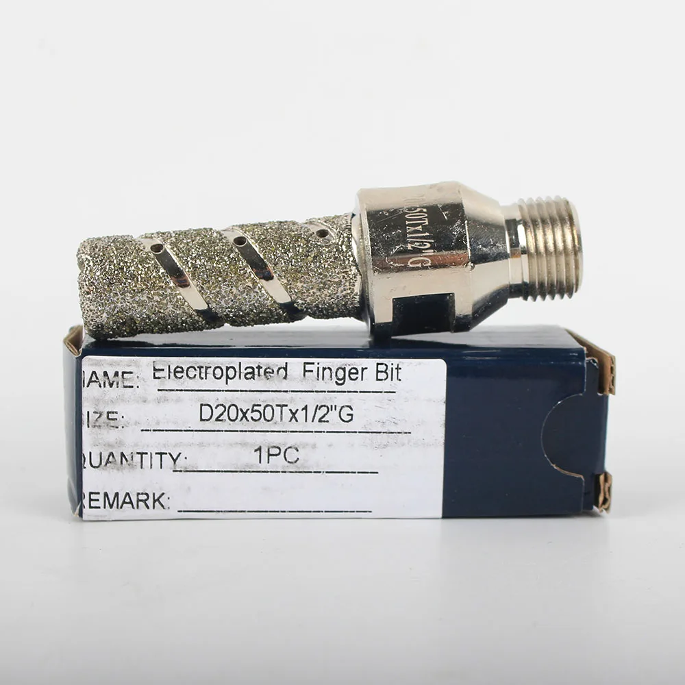 Raizi ЧПУ 1/2 ''газ гальваническим diamond пальцевидное долото для мрамор
